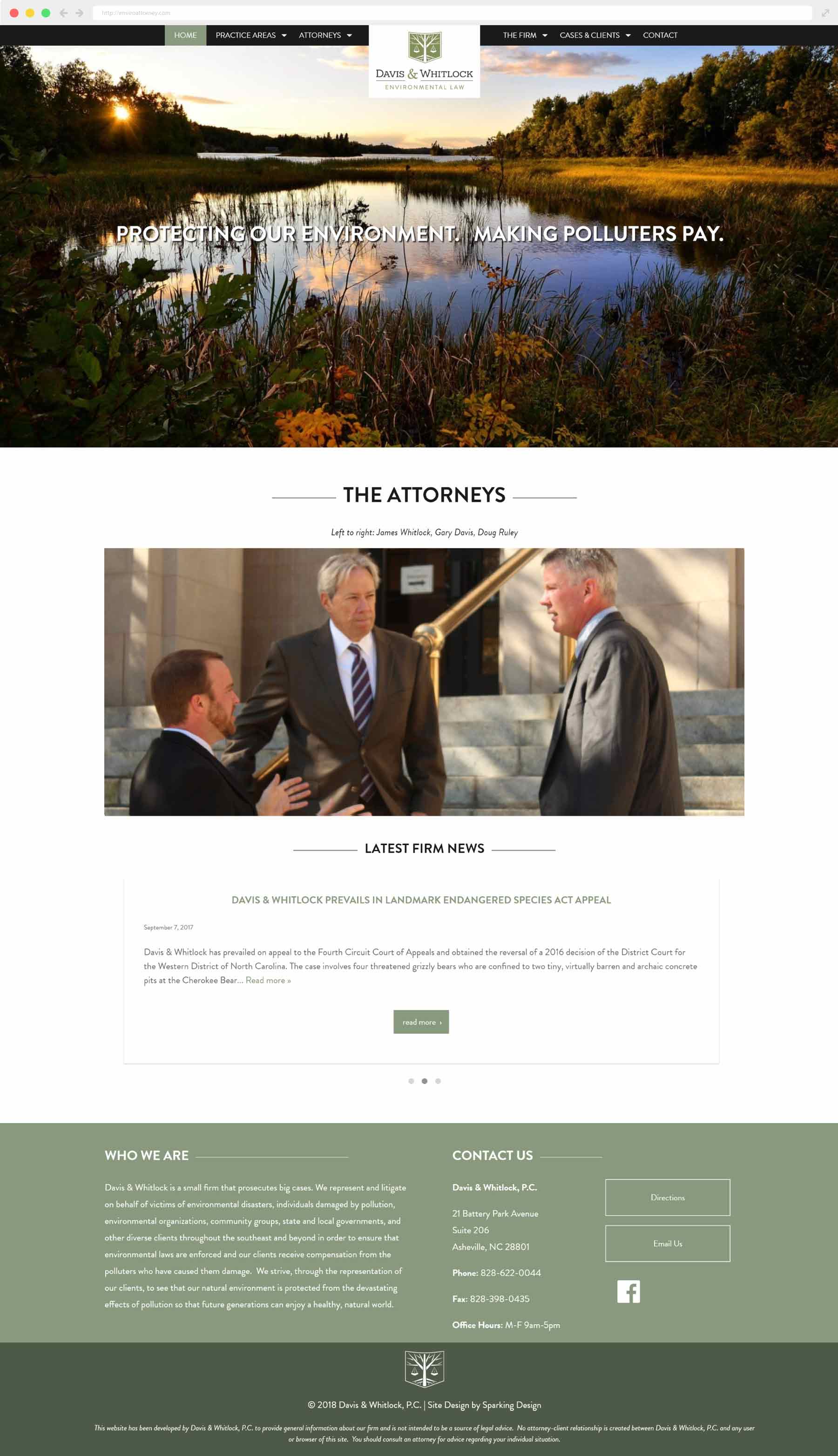 law firm website