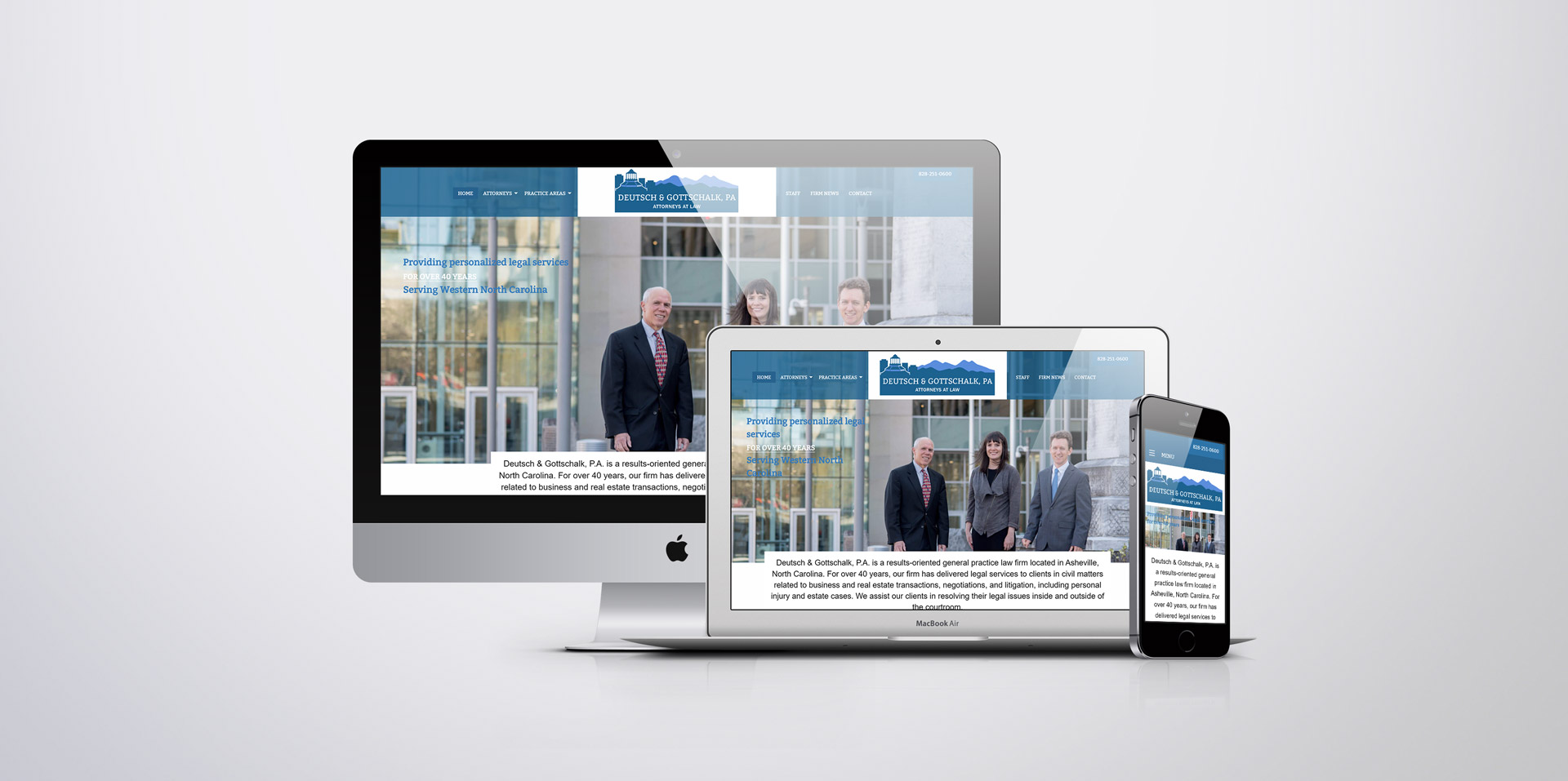 law firm responsive website